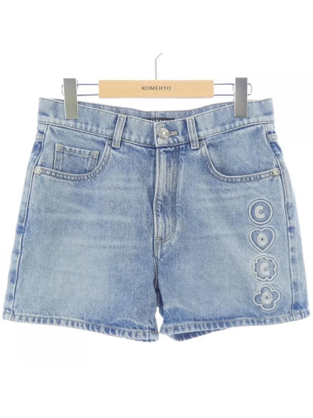 Chanel 25 Shorts Blue